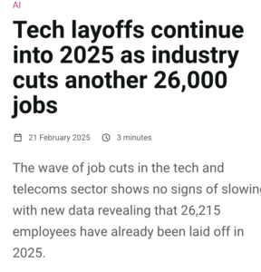 26, 000 Layoffs