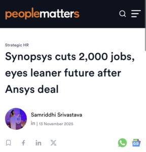 Synopsys - 2000 jobs